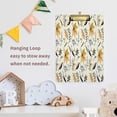 thumbnail image 6 of FMSHPON Autumn Leaves in Cartoon Style Clipboard Hardboard Wood Nursing Clip Board and Pull for Standard A4 Letter 13x9 inches, 6 of 7