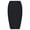 Black, variant on BEAUKEY Women Bandage Skirt Knitted High Waist Knee Length Female Pencil Skirt