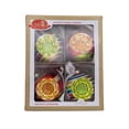 thumbnail image 4 of Kurt S. Adler Early Years Glass, 4 Piece Ornament Set, 75MM, Multi-Color, 4 of 4