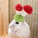 thumbnail image 5 of Hámster mascota sombrero lindo pequeño animal decorativo accesorio accesorio mini gorro para mascota pequeña, 5 of 6