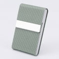 thumbnail image 3 of LKWLPD Pu Leather Business Card Case Pocket Card Holders Business Card Holder for Men Or Women Metal Slim Name Card Holder Rfid Blocking Business Card, 3 of 4