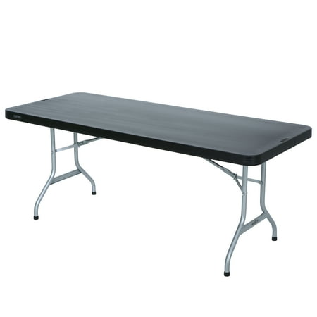 table folding lifetime foot walmart commercial tables