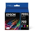 thumbnail image 1 of Cartucho de tinta EPSON 702 DURABrite Ultra High Capacity T702XL-BCS, 1 of 7