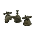 thumbnail image 1 of Kingston Brass Deux Poignée 8" à 16" Robinet de Toilette Répandu avec Laiton Pop-up, 1 of 2