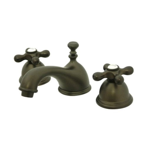 Kingston Brass Deux Poignée 8" à 16" Robinet de Toilette Répandu avec Laiton Pop-up