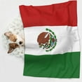 thumbnail image 5 of Dog Blanket Mexican-Flag Soft Dog Blankets for Small Medium Dogs Pet Cat Puppy Blanket Mat Cover, 5 of 7