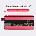 thumbnail image 3 of Inversor de ondas sinusoidales, convertidor de potencia de transformador de 3000W, conector de protección de circuito de repuesto, vehículo Paneles de instrumentos para automóviles 12V-220V 50HZ Riwesomey VI018013-03, 3 of 6