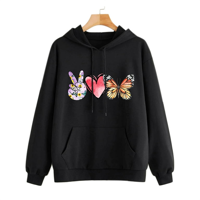 Printing sweaters top