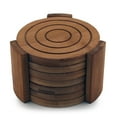 thumbnail image 5 of Berghoff Bamboo7pc  Coaster Set,, 5 of 5