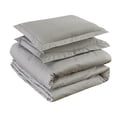 thumbnail image 2 of Bibb Home 4 pc Duvet & Down Alternative Comforter Set, 2 of 5