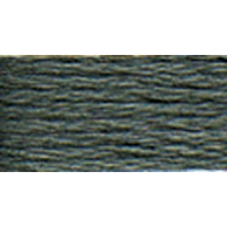 DMC 115 5-413 Pearl Cotton Thread, Dark Pewter Grey, Size 5 Multi-Colored