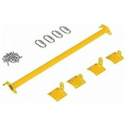 Vestil Bollard Barrier Conversion Kit,Yellow DCBB-B-KIT