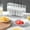 White #0, variant on 6-Piece Reusable Popsicles Molds Set | Ice Pops Maker for Kids | Easy Release DIY Ice Cream Molds with Sticks | Blue, Pink, Orange, White