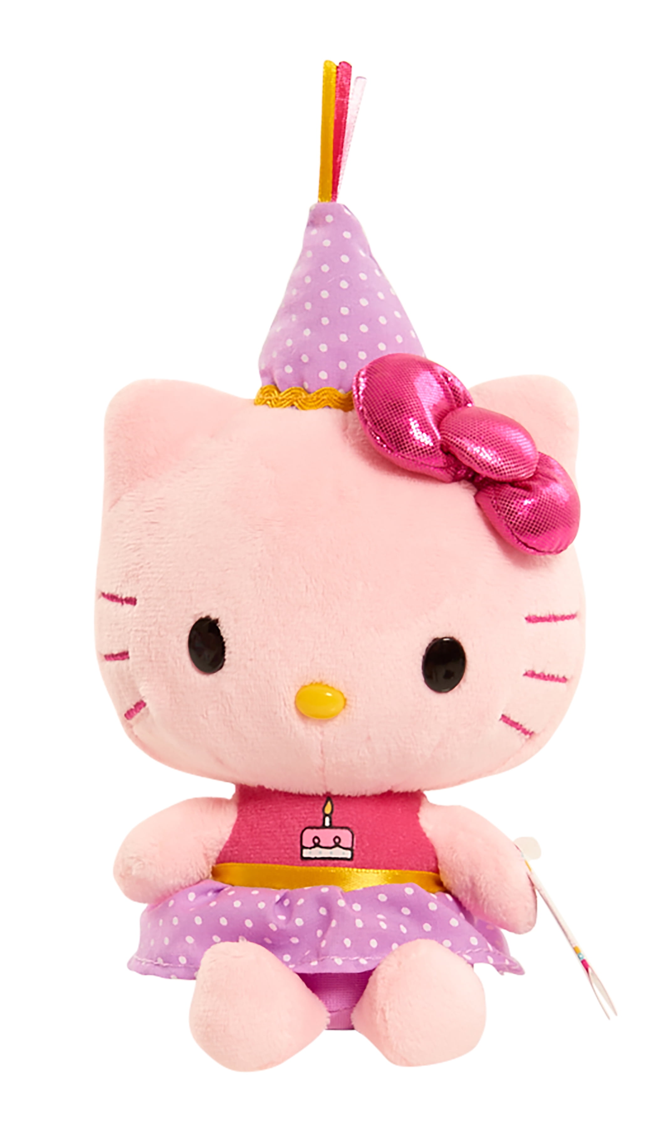 Hello Kitty Bean Plush - Birthday Cake 