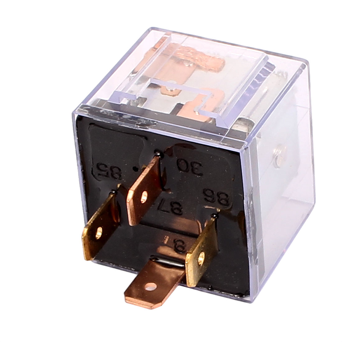 JD1912 24V 100A 4 Pin SPDT Power Relay w LED Light Colorless Shell