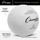 thumbnail image 5 of Pelota de Voleibol Champion Sports White de Hule, 8.25", 5 of 5