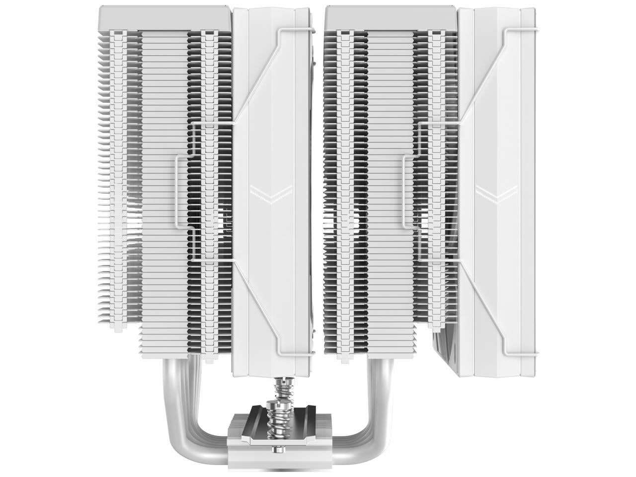 Sama A60White Dual-Tower CPU Air Cooler White6 Heat Pipes Dual 120mm PWM