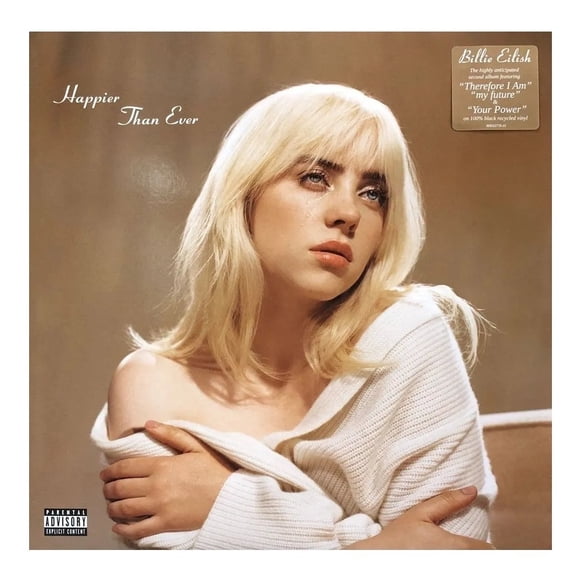 Billie Eilish - Happier Than Ever - 2 Lp Vinyl Universal Billie Eilish - Happier Than Ever - 2 Lp Vinyl