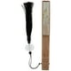 thumbnail image 4 of Abanico plegable de seda estilo retro, accesorio de decoración de pared estilo chino, ideal para disfraces., 4 of 7