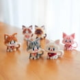 thumbnail image 3 of Bloques de construcción de micropartículas para niños, juguetes ensamblados Diy, Gato naranja, Gato Negro, regalo de rompecabezas, 3 of 4