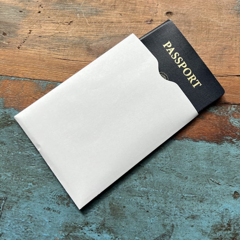 passport card protective sleeve VCP101/VCP102- RFID/NFC Blocking For Credit Holder/Passport VCP102-4P quality advanced paper material Weather RFID Blocking Credit Card Sleeves
