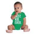 thumbnail image 4 of Best Kid Ever Child Parents Funny Romper Boys or Girls Infant Baby Brisco Brands 12M, 4 of 6