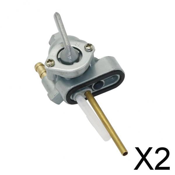 2X llave de purga del tanque de la válvula del interruptor del grifo del combustible de la motocicleta para 1973 - 1978 2 piezas