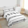 thumbnail image 3 of Castle Fairy Minimalist Aztec Full Size Comforter Sets,Bohemian Tribal Bedding Sets, 3 of 8