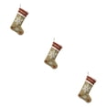 thumbnail image 1 of Bearachild Calcetín de Navidad lindo colgante árbol de Navidad pared regalos bolsa tarjeta calcetín casa Club café decoración colgantes copo Type1 NO1, 1 of 6