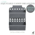 thumbnail image 3 of Simplify 2 Tier over the Cabinet Caddy in Grey, 3 of 13