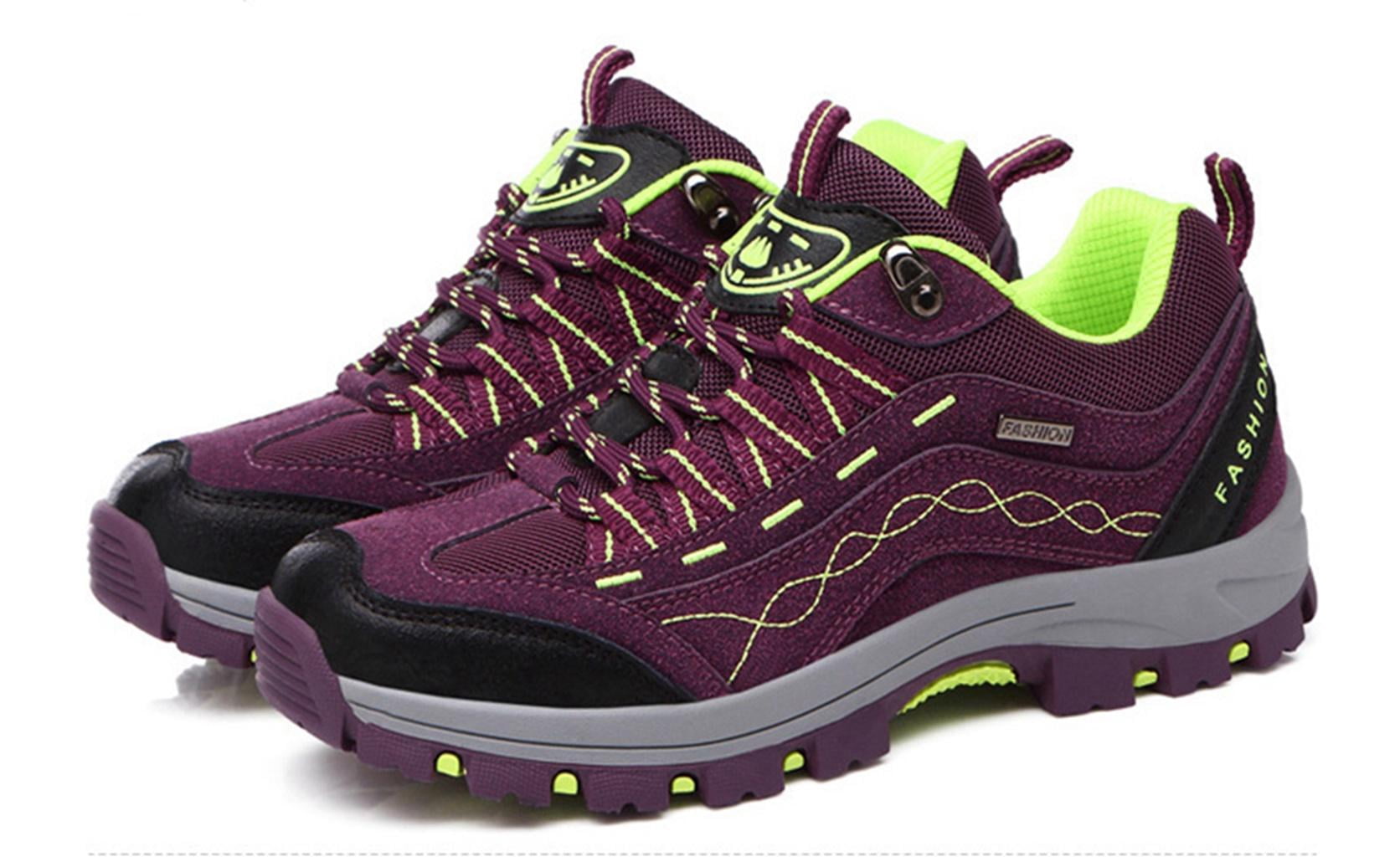 Women's Hiking Shoes Breathable Anti Slip Outdoor Ankle Boots Trekking Sneakers
