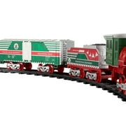 Lionel Trains North Pole Express Holiday Train 42 Piece Set with Sounds