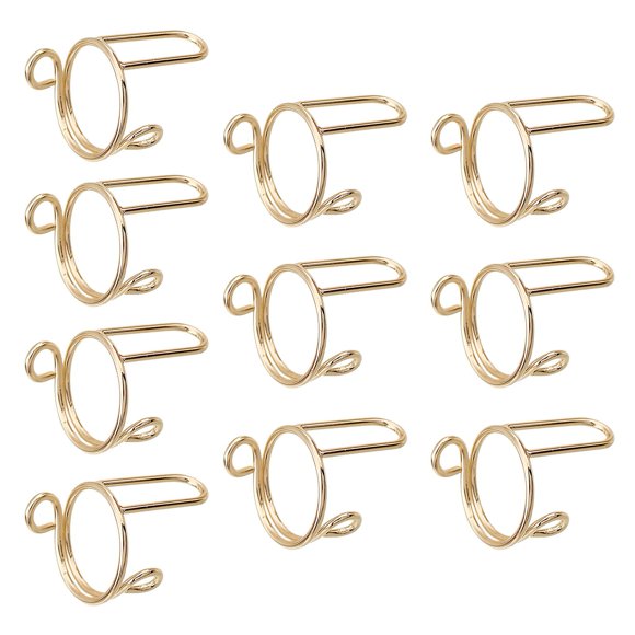 LYMAYTER Nail Accessory 10 Pcs Fingertip Nail Rings - Detachable, Anti - rUS-CYYLt, for Nail Biters