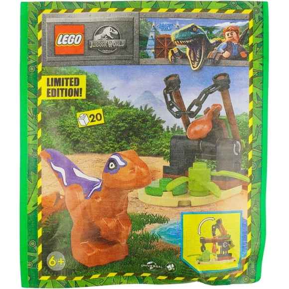 LEGO Jurassic World: Dino Trap with Baby Raptor and Bait