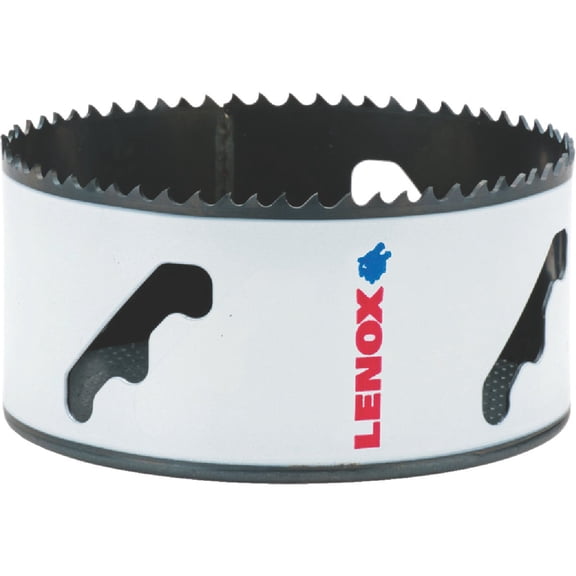 Lenox 1772018 4-1/8" Bi-Metal Hole Saw — Heavy-Duty Construction, Professional Use