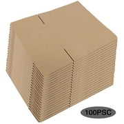 100 10x8x4 Cardboard Paper Boxes Mailing Packing Shipping Box Corrugated Carton