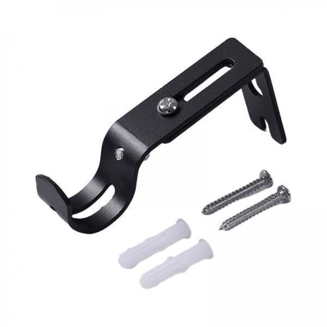 5x Soporte para Barra de Cortina para Barra de Cortinas de 1 Pulgada, Soporte Universal Ajustable para Barra de Cortina Resistente, Fácil de Instalar 5 piezas