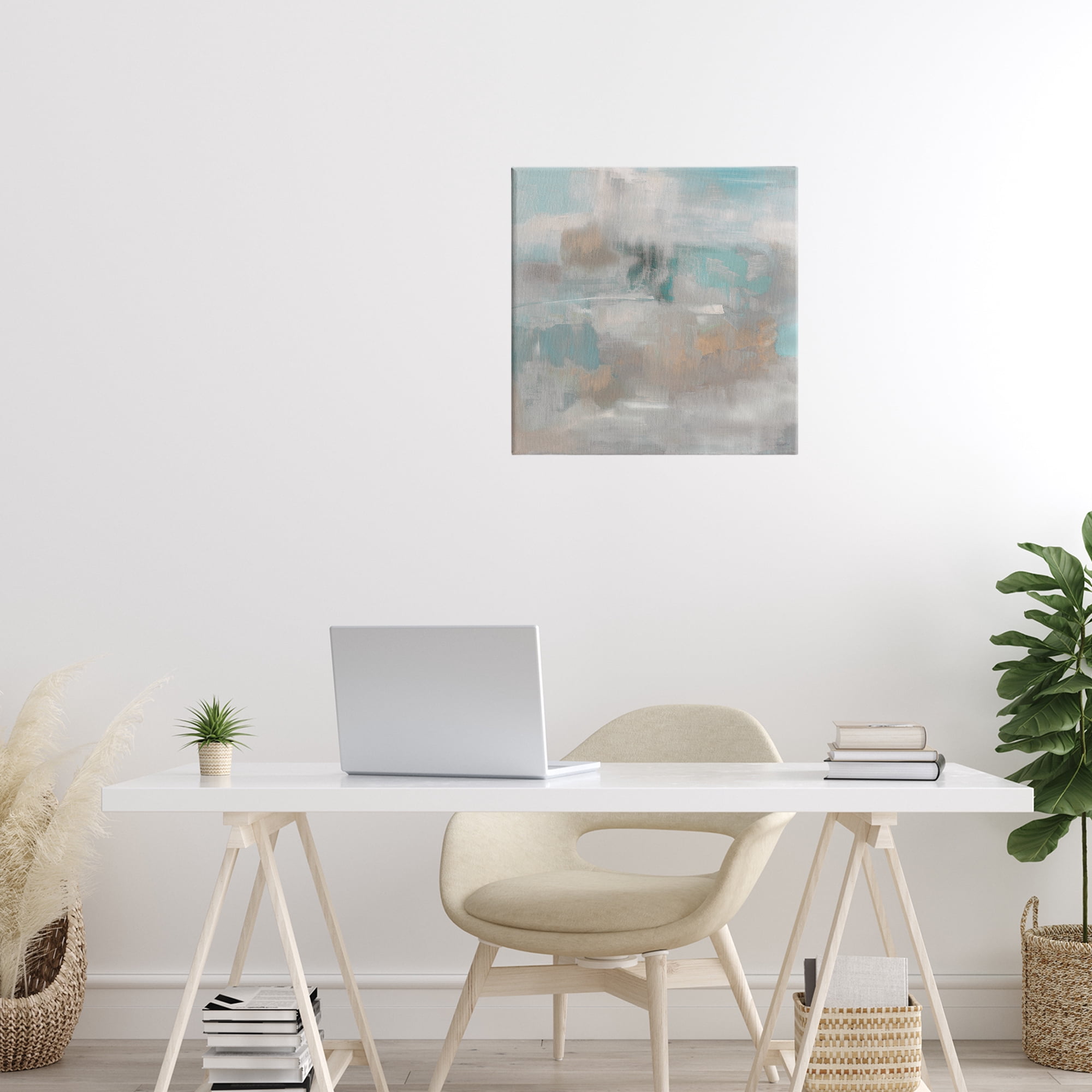 Stupell Industries Serene Soft Abstract Study Canvas Wall Art, design by Sally Swatland