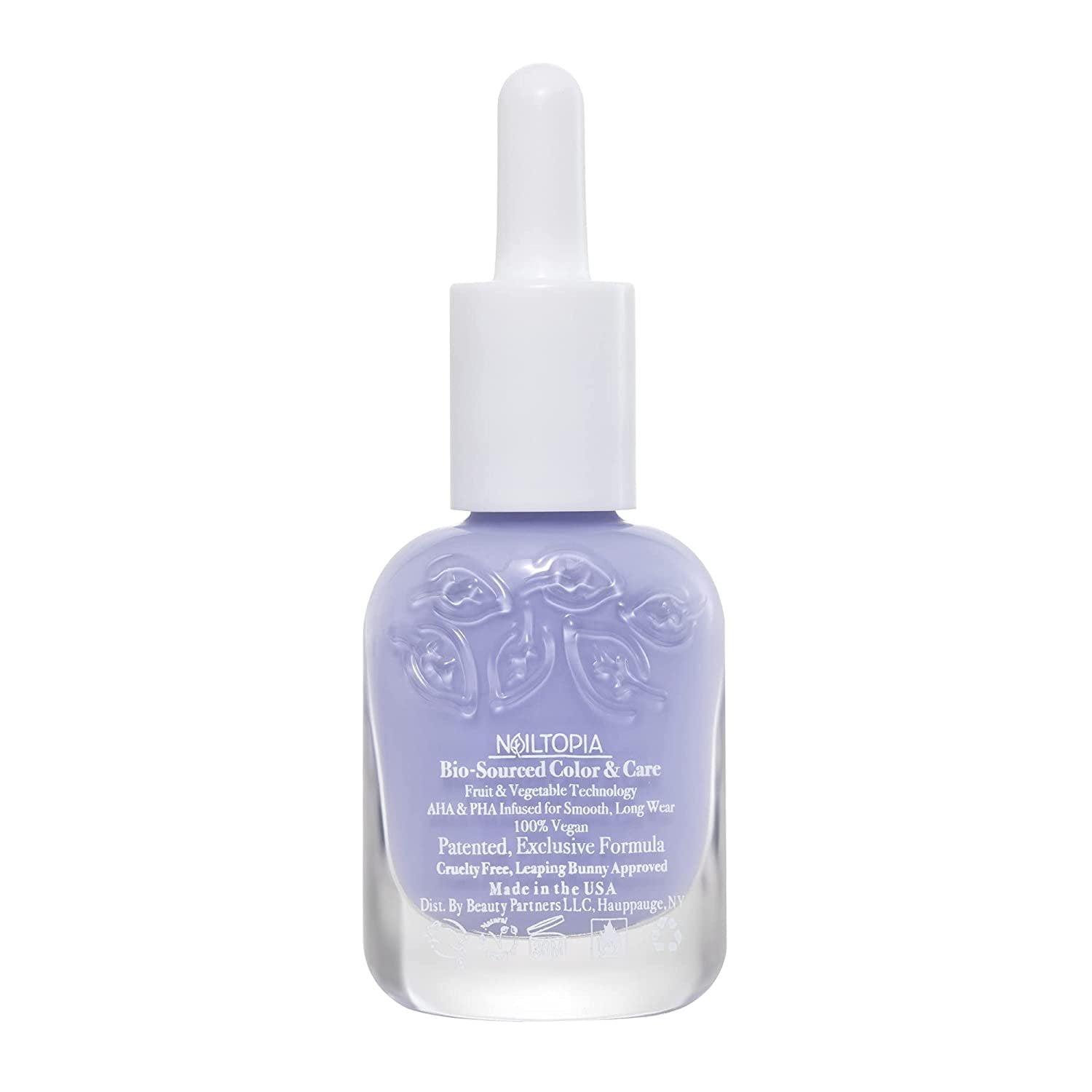 Nailtopia Bio-Sourced Chip Free Nail Lacquer - Vegan And Cruelty Free - Strengthens And Conditions Nails - Delivers Healthy Manicures And Pedicures - Long Lasting - Selfcare - 0.41 Oz Nail Polish