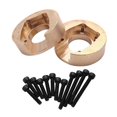 thumbnail image 4 of 2Pcs 110G Brass Counterweight Balance Weight For Absima CR34 SHERPA KHAMBA CR18 Yucatan RC Crawler Car Upgrade Parts, 4 of 5