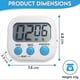thumbnail image 2 of 4-pack Magnetic Timers: Versatile Countdown And Stopwatch For Kids, Classroom, Parents th Happy H, 2 of 5