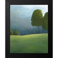 thumbnail image 2 of Zarris, Chariklia 12x14 Black Modern Framed Museum Art Print Titled - Twilight I, 2 of 5