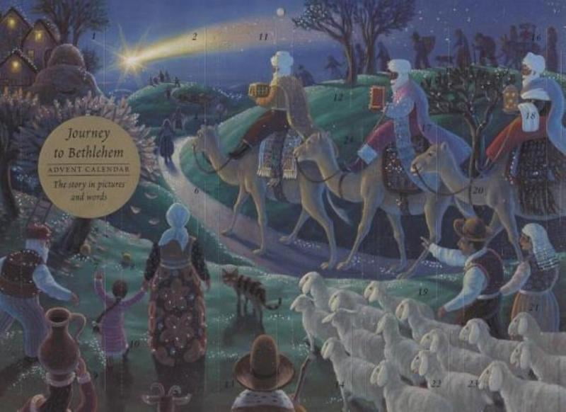 Journey to Bethlehem Advent Calendar The Story in Pictures and Words By