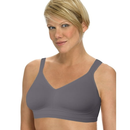 Active Lifestyle Women`s Wirefree Bra - Best-Seller, K220, 44D, (Best Bras Without Padding)