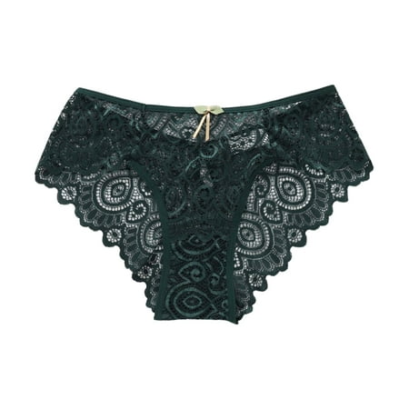 

Womens Underwear Briefs Comfortable Playful High Waist Hollowed Out Panties