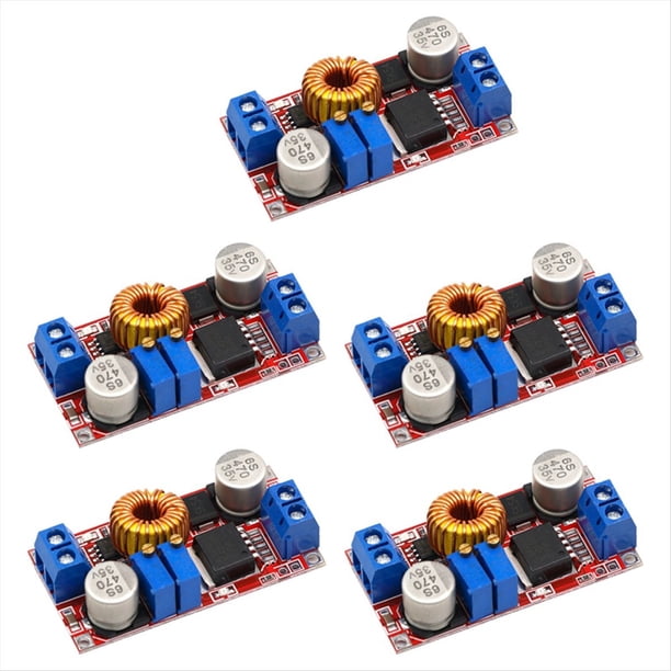 5 Piezas 5A DC una DC CC CV Placa de Carga de Batería de Litio Convertidor de Potencia LED 5-32V una 0.8-30V Módulo de Cargador de Litio XL4015