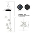 thumbnail image 3 of Qishi Solar-Powered LED Wind Chime - Color-Changing Waterproof Outdoor Decor for Garden, Yard & Parties, 3 of 8