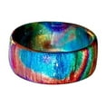 thumbnail image 4 of Exquisite Customized Acrylic Rainbow Gradient Rings Blending Nature with Fashion Dreamy Color Display for Stylish Fingertips, 4 of 8