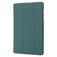 thumbnail image 1 of For Samsung Tab A9 Plus Case PU Leather Soft Silicone Back Stand Tablet Shell For Funda Galaxy Tab A9 A9 Plus Case Cover Coque dark green Tab A9 (8.7 inch), 1 of 6