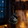 thumbnail image 6 of Xingjin Halloween Hanging Figurine, Sleeping Animal In Pumpkin With Witch Hat, Cute Decor For Tree And Shelf Display, 6 of 7